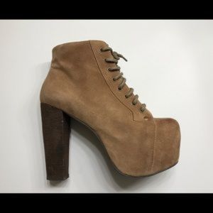 Jeffrey Campbell Women's Lita Taupe Size 7M